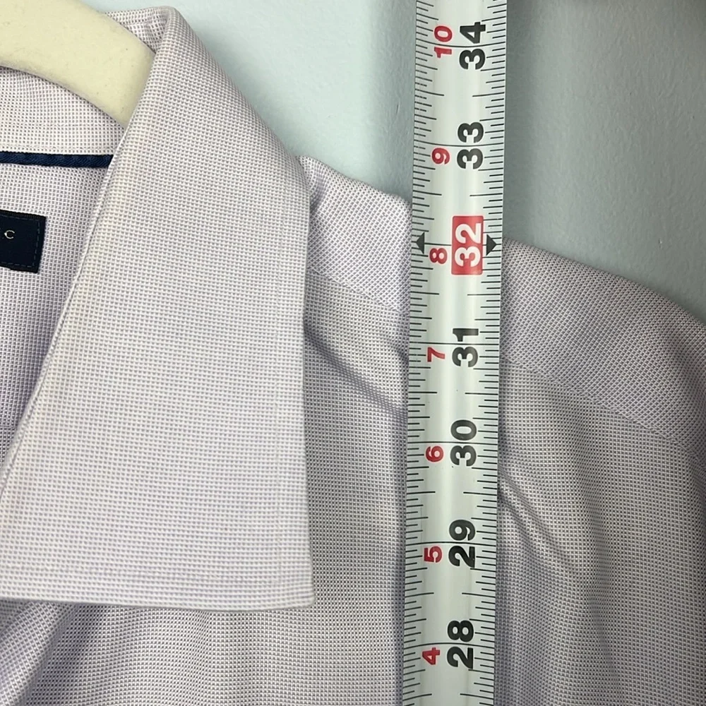Banana Republic men’s XL 17-17.5 light purple button down dress shirt